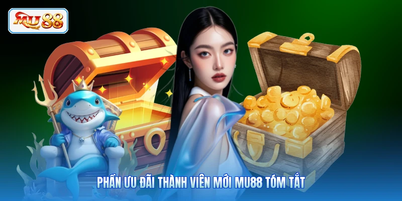 Phần ưu đãi thành viên mới MU88 tóm tắt